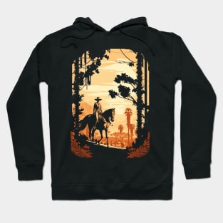 Vintage Horse Riding Hoodie